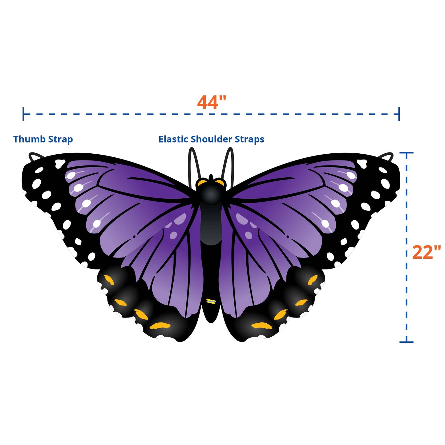 Insect Lore Dress Up Butterfly Wings - Purple