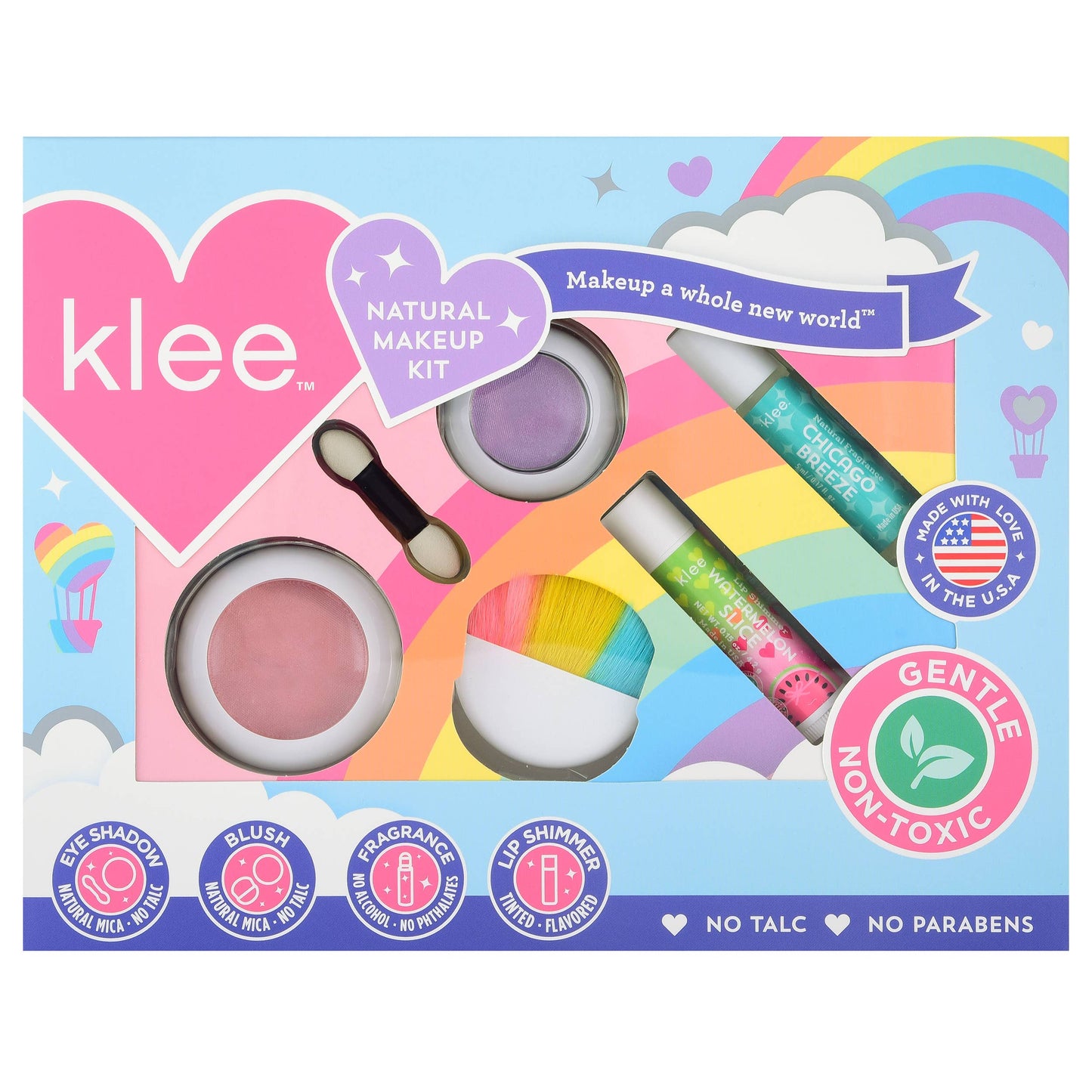 Klee After the Rain- Rainbow Dream 4-PC Makeup Kit