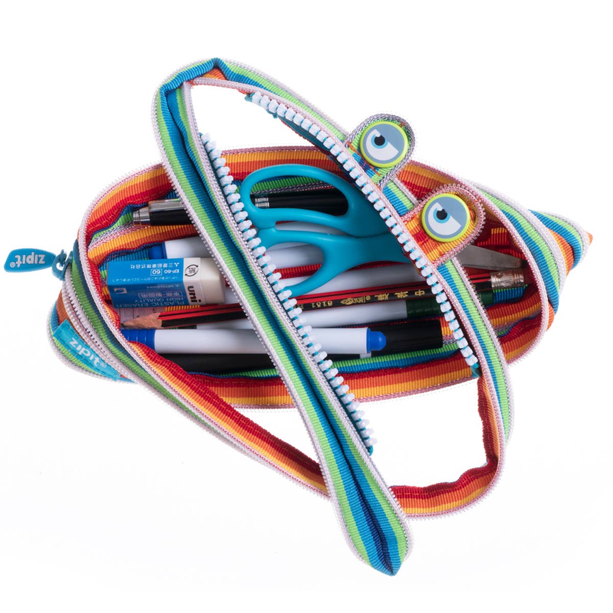 ZIPIT Monster Pencil Case, Colorful