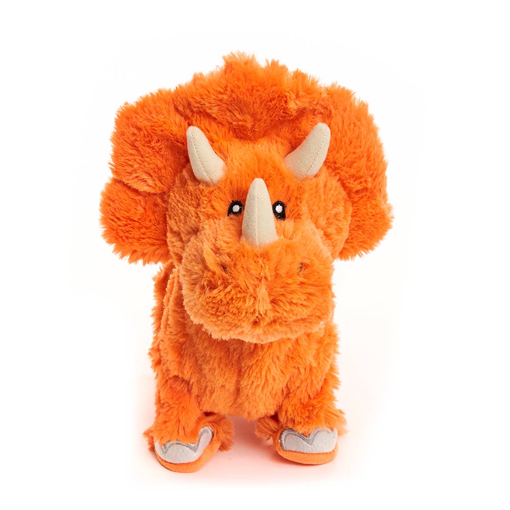 Cuddle Barn Dino Brites - Stompin' Cera (Cute Dinosaur Kids Plush Toy)