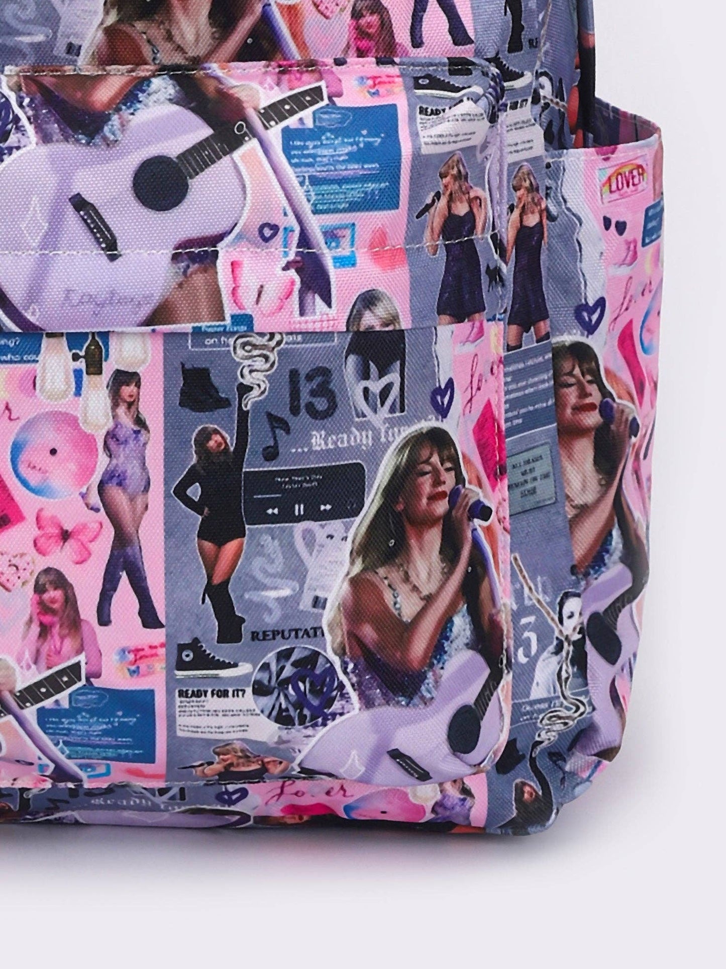 Sassy Kids Grey Music Tour Kids Backpack