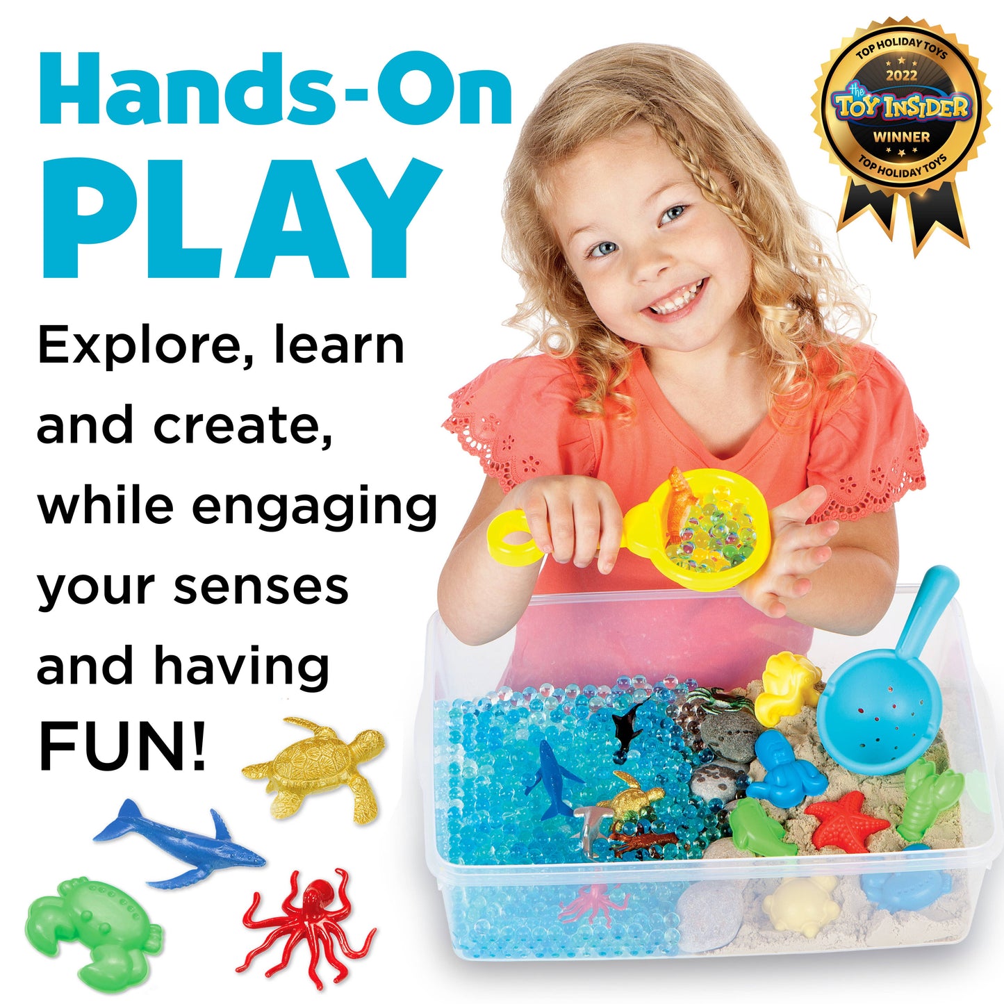 Faber Castell Sensory Bin Ocean and Sand