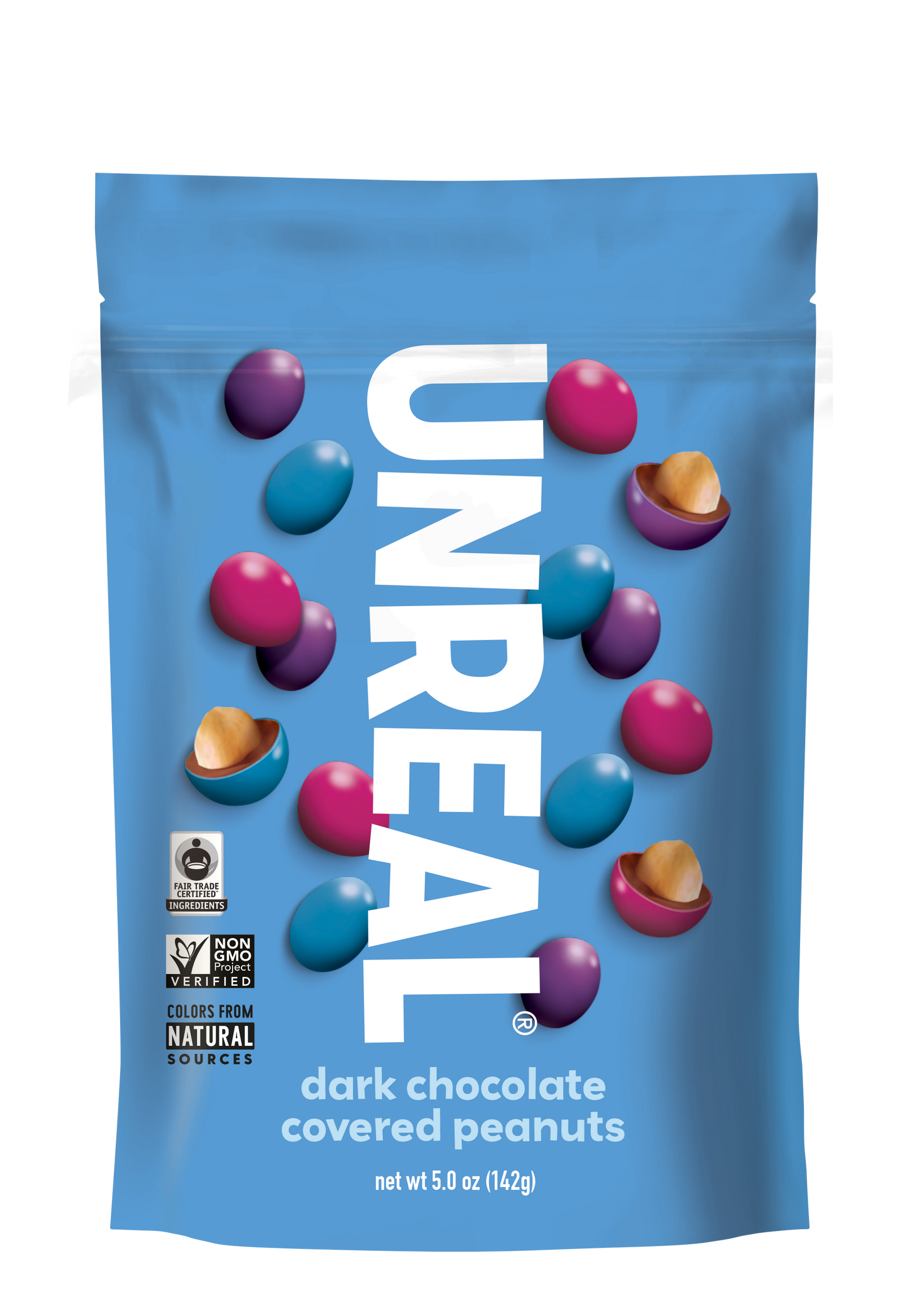 Dark Chocolate Peanut Gems - 6 Bag Case