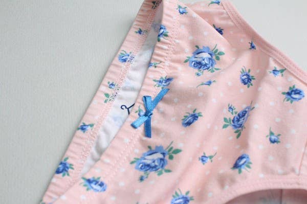 Vaenait Flower Garden Girls Bikini Briefs 3 Pack Underwear