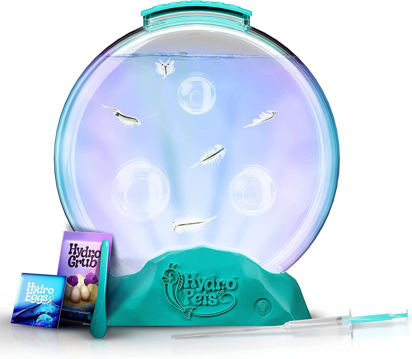 HydroPets Live Sea Pets Habitat Kit, Light Up Tank