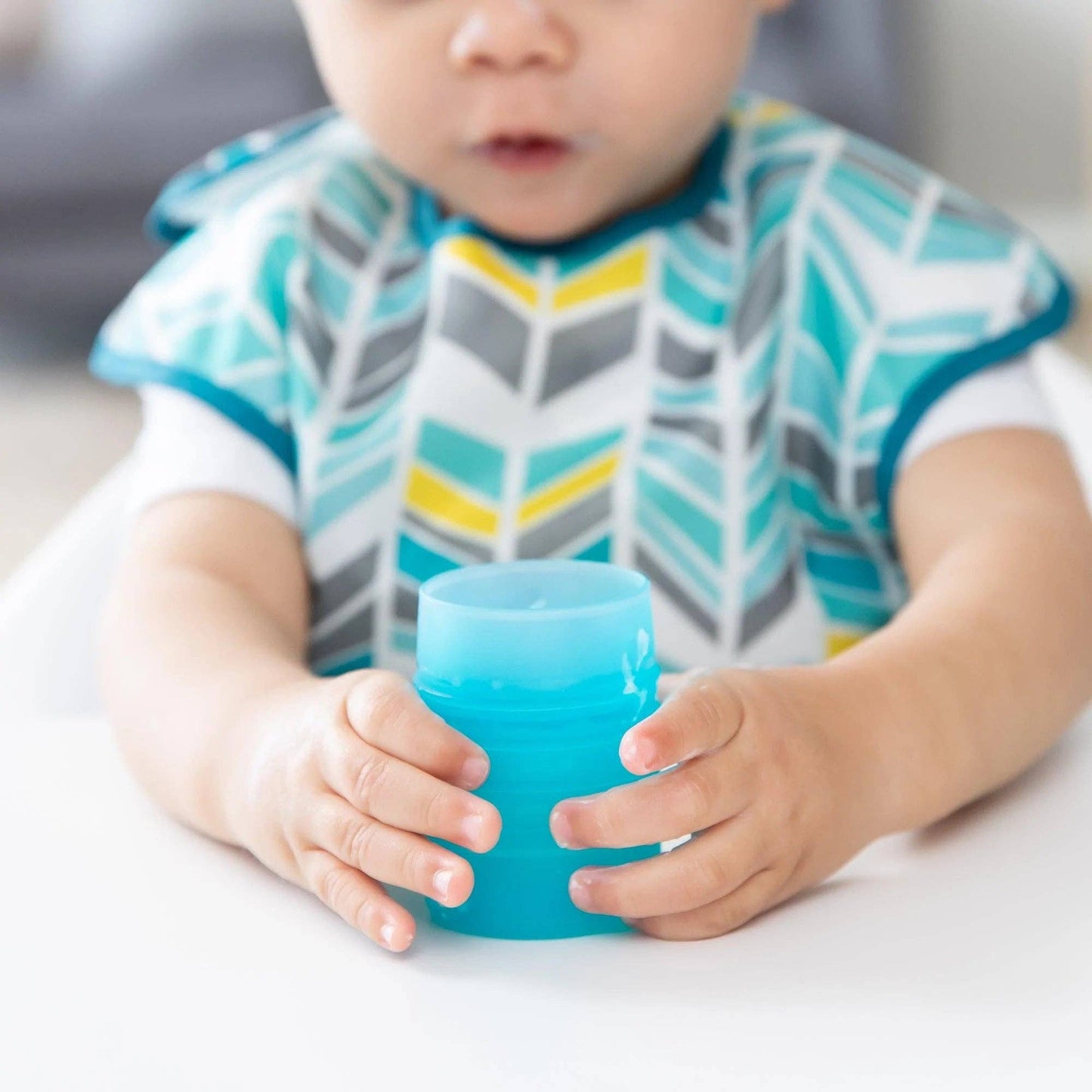 Bumkins Silicone Starter Cup: Blue