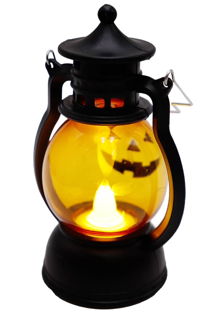 Cap Zone Halloween Pumpkin Head LED Jack O' Lantern