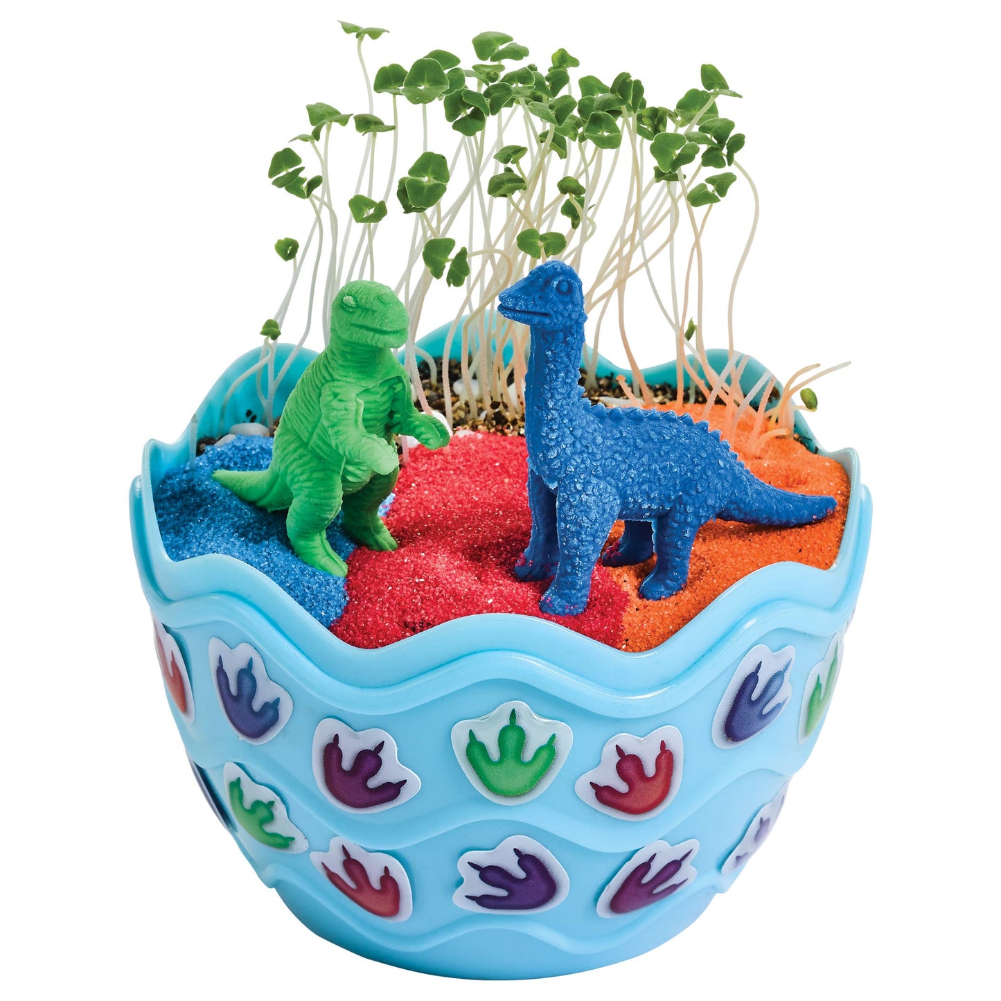 Faber Castell Grow a Mini Garden – Dinosaur - DIY Craft Kit for Kids