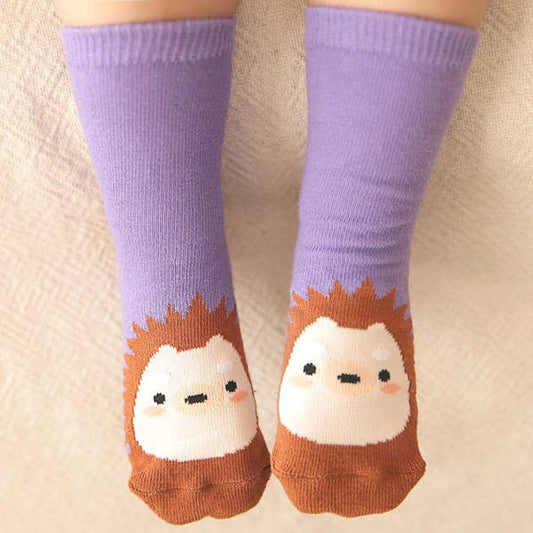 Vaenait Baby Hedgeghog Zoo Socks Baby Animal Socks: Brown