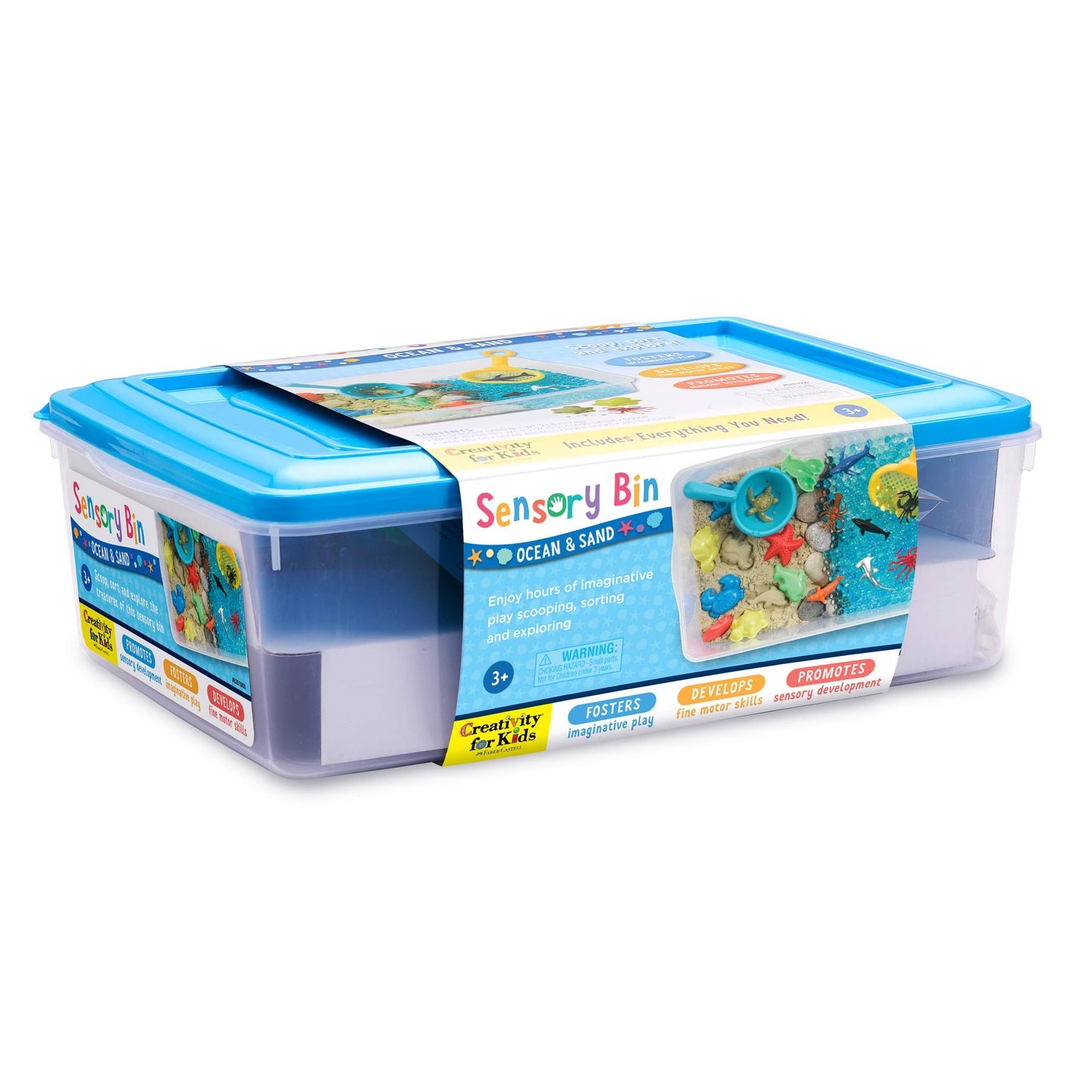 Faber Castell Sensory Bin Ocean and Sand