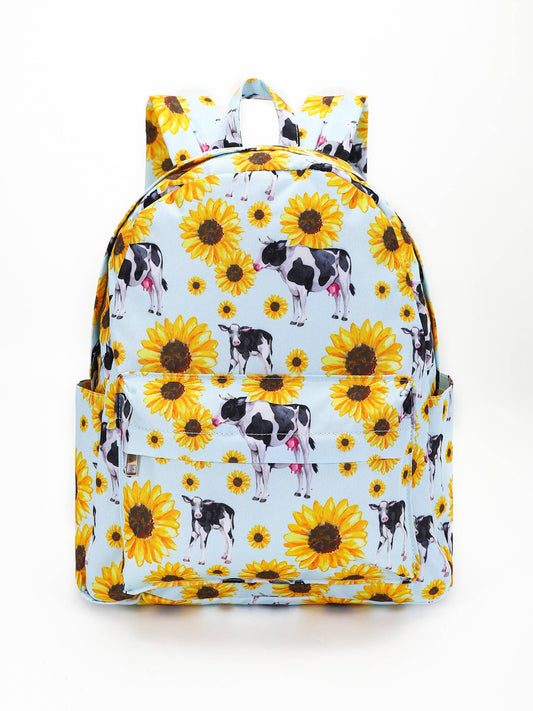 Sassy Kids Yellow Flower Girls Backpacks