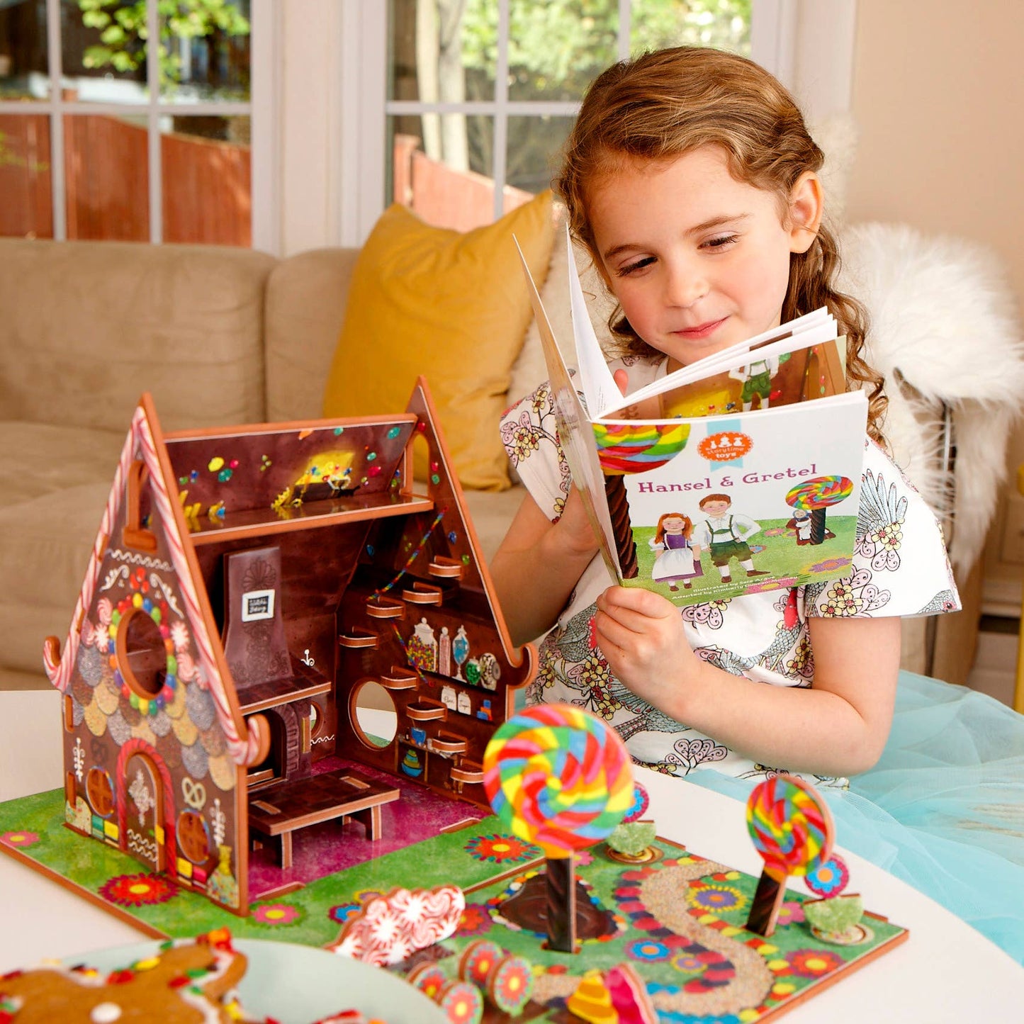 Storytime Toys Hansel and Gretel Book and Play Set