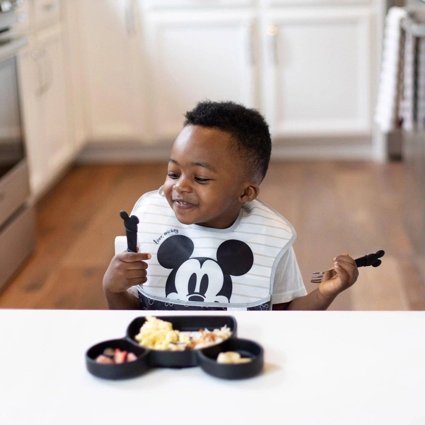 Bumkins Spoon + Fork: Mickey Mouse