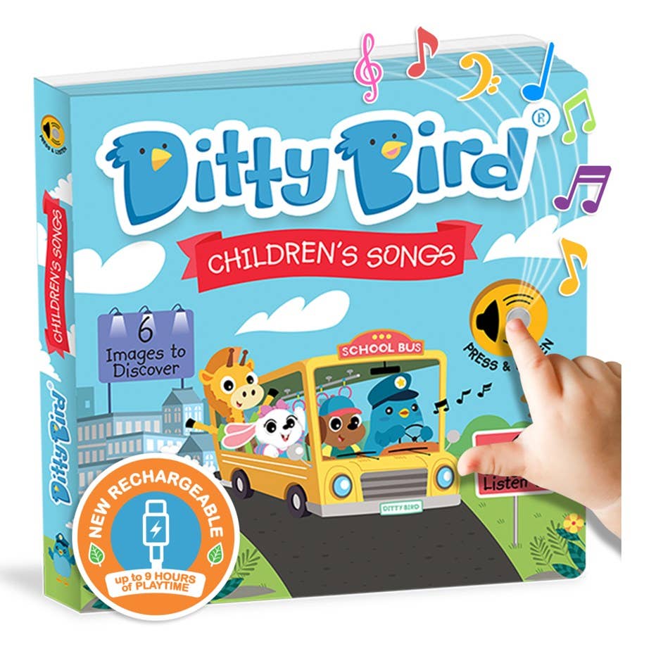 Ditty Bird Sound Book: Children´s Songs-BESTSELLER  USB-C