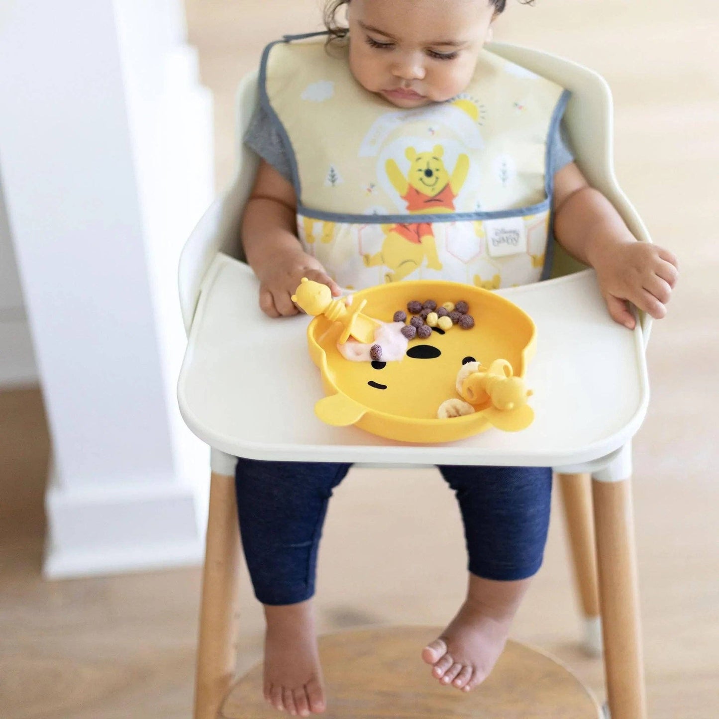 Bumkins Silicone Grip Dish: Winnie The Pooh