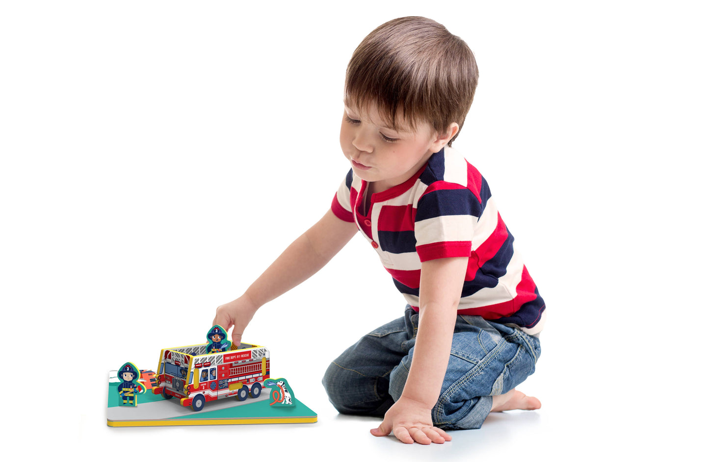 Storytime Toys Fire Truck Play Puzzle