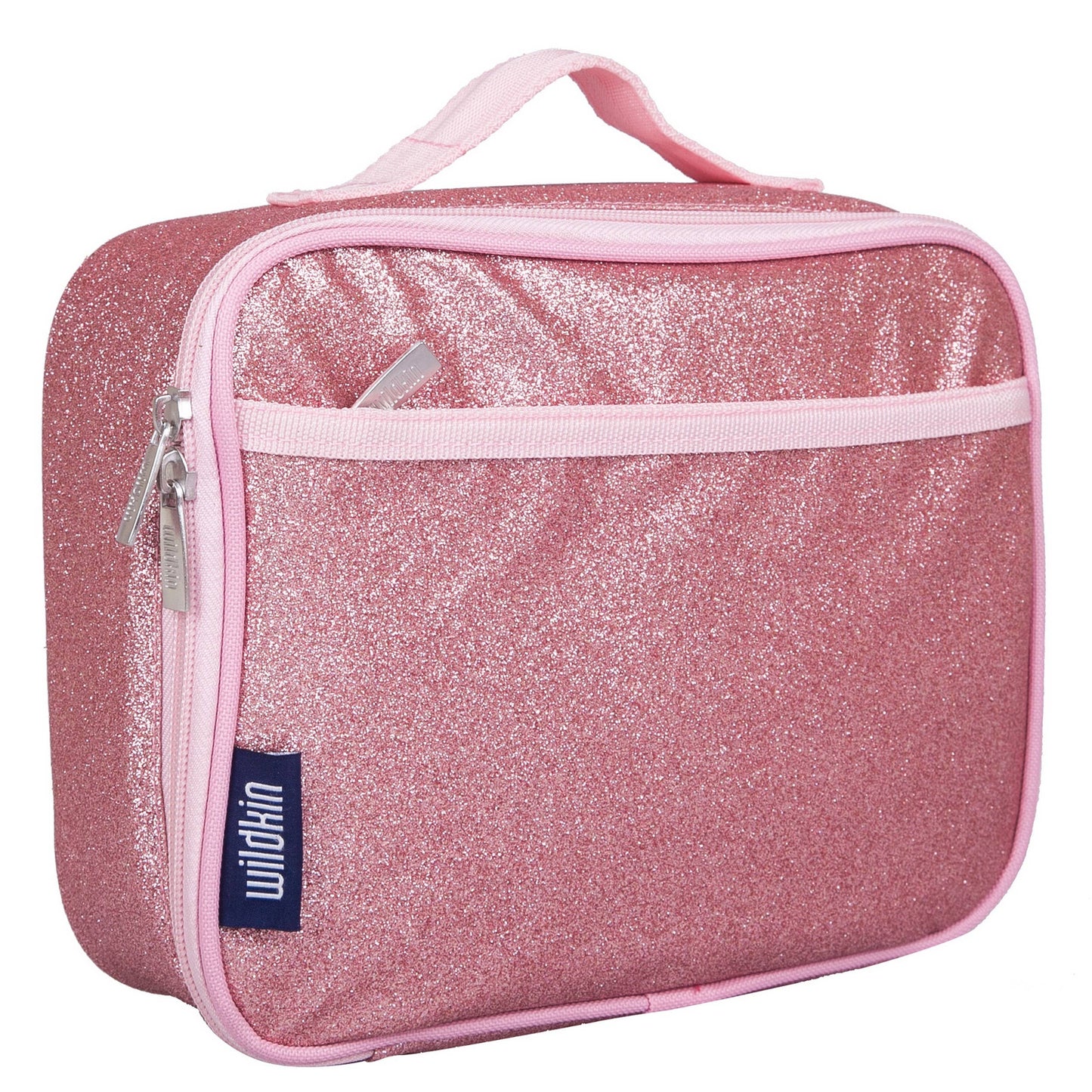 Wildkin Pink Glitter Lunch Box