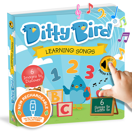 Ditty Bird Baby Sound Book: ABC Learning BESTSELLER USB-C