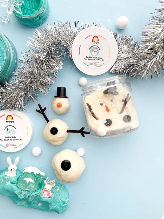 EGKD Snowman (Marshmallow) Mini Dough-To-Go