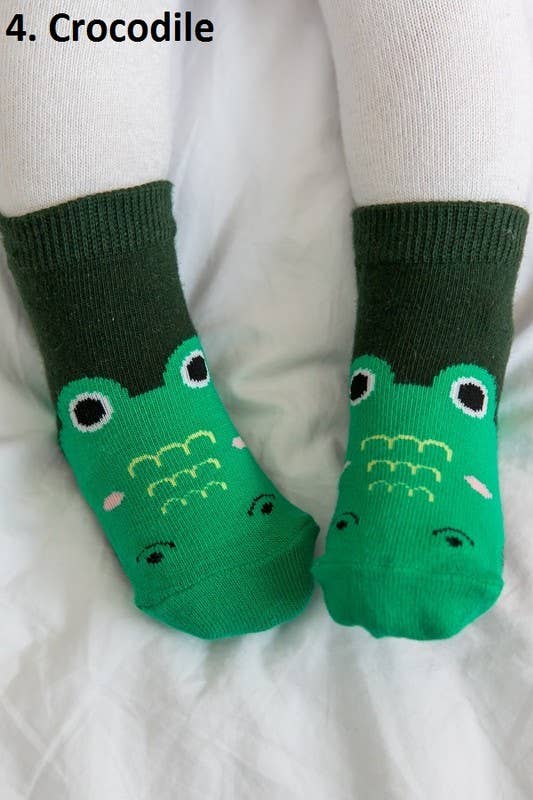 Vaenait Crocodile Zoo Baby Animal Socks