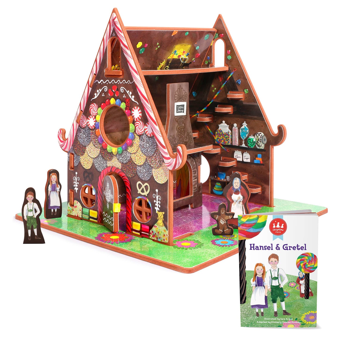 Storytime Toys Hansel and Gretel Book and Play Set