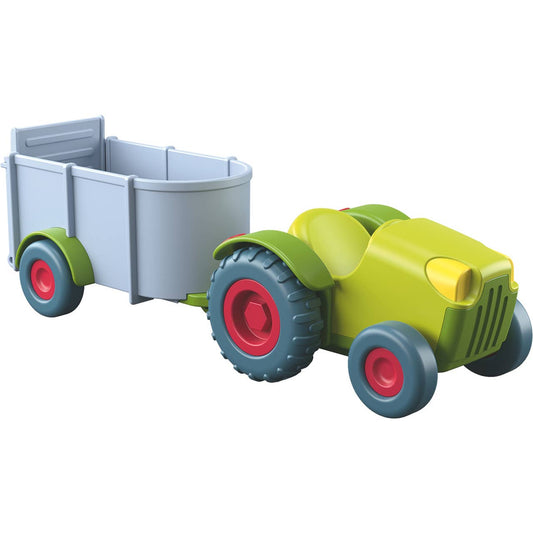 Haba Little Friends Tractor And Trailer