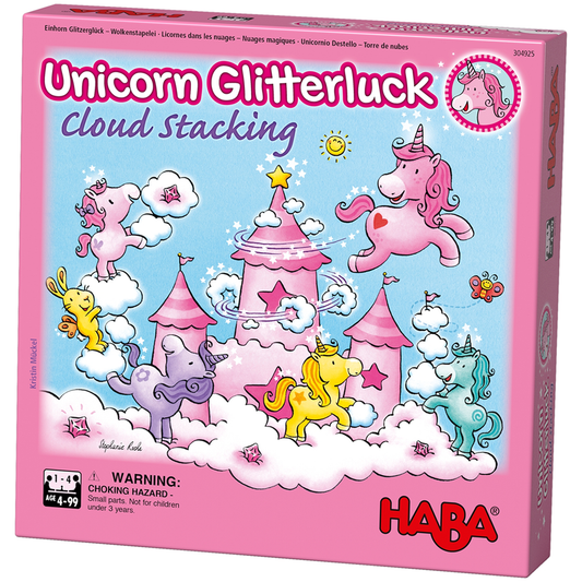 Haba Unicorn Glitterluck - Cloud Stacking