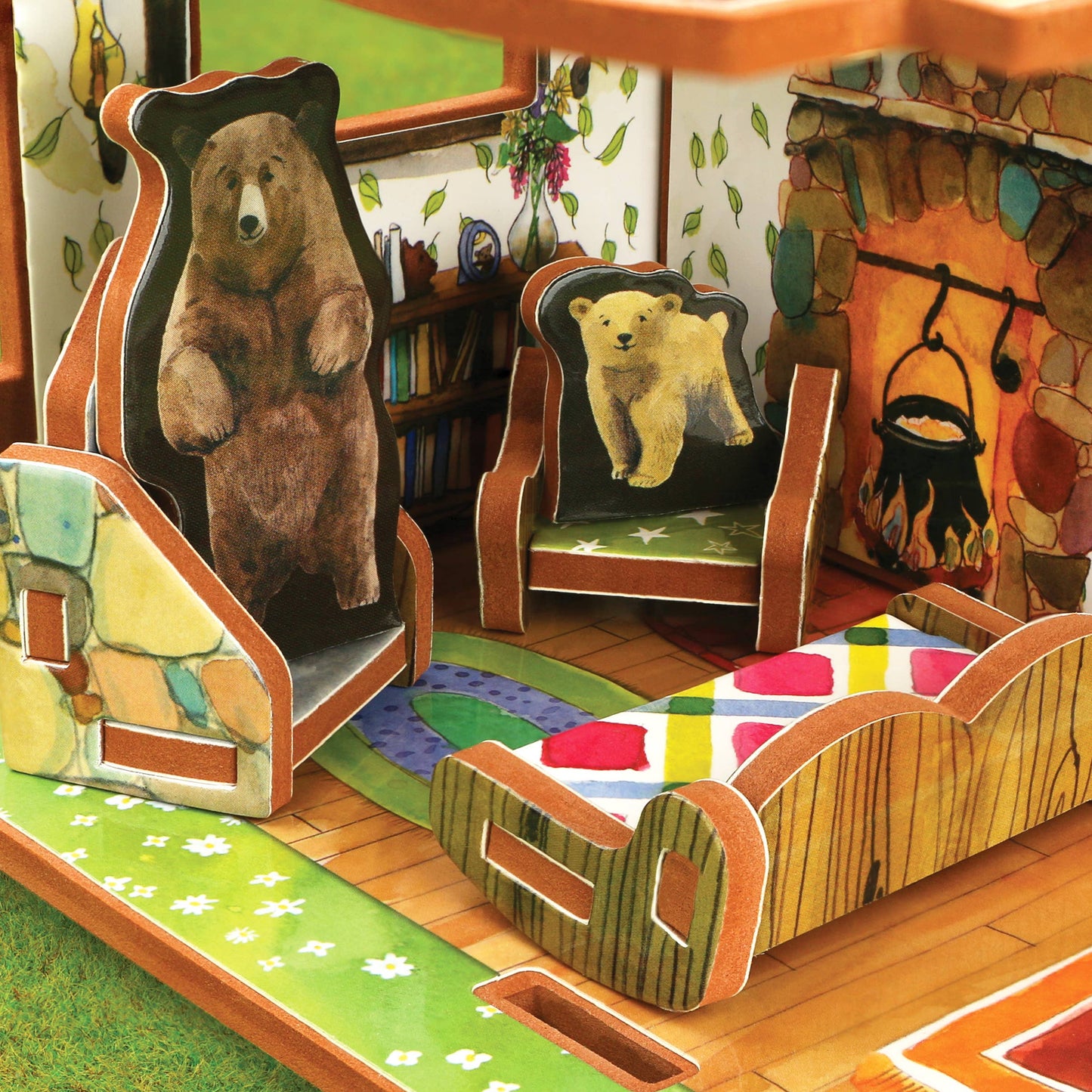 Storytime Toys Goldilocks and the Three Bears Book and Play Set