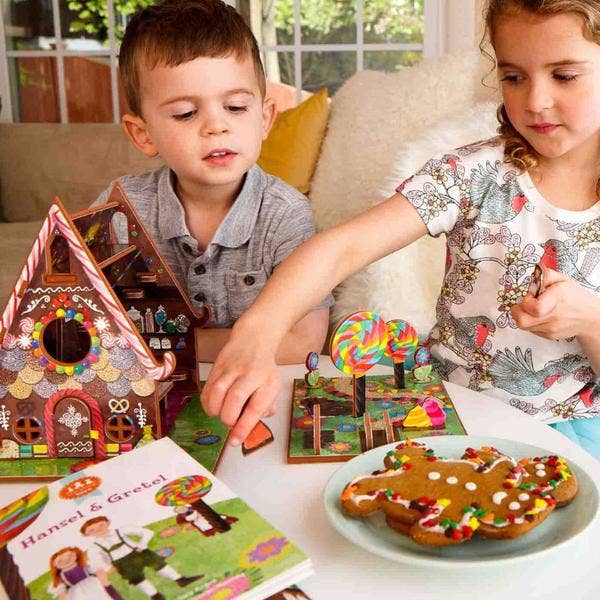 Storytime Toys Hansel and Gretel Book and Play Set