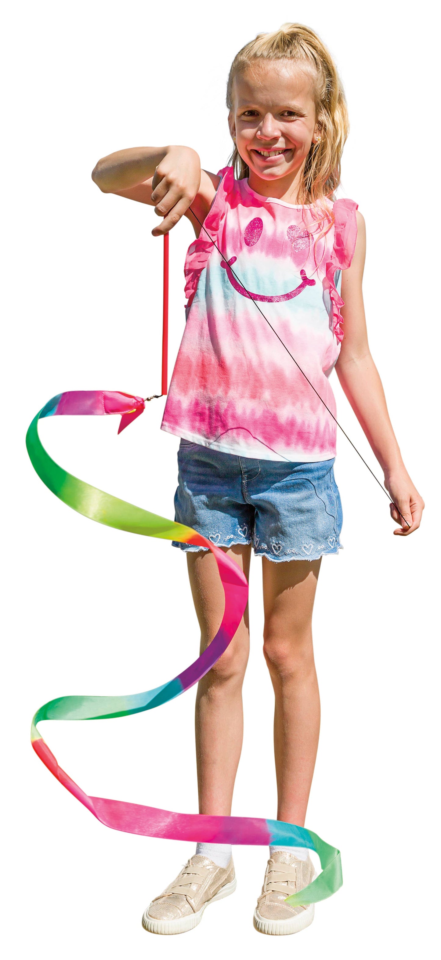 Toysmith Playground Classics Rainbow Stunt Streamer