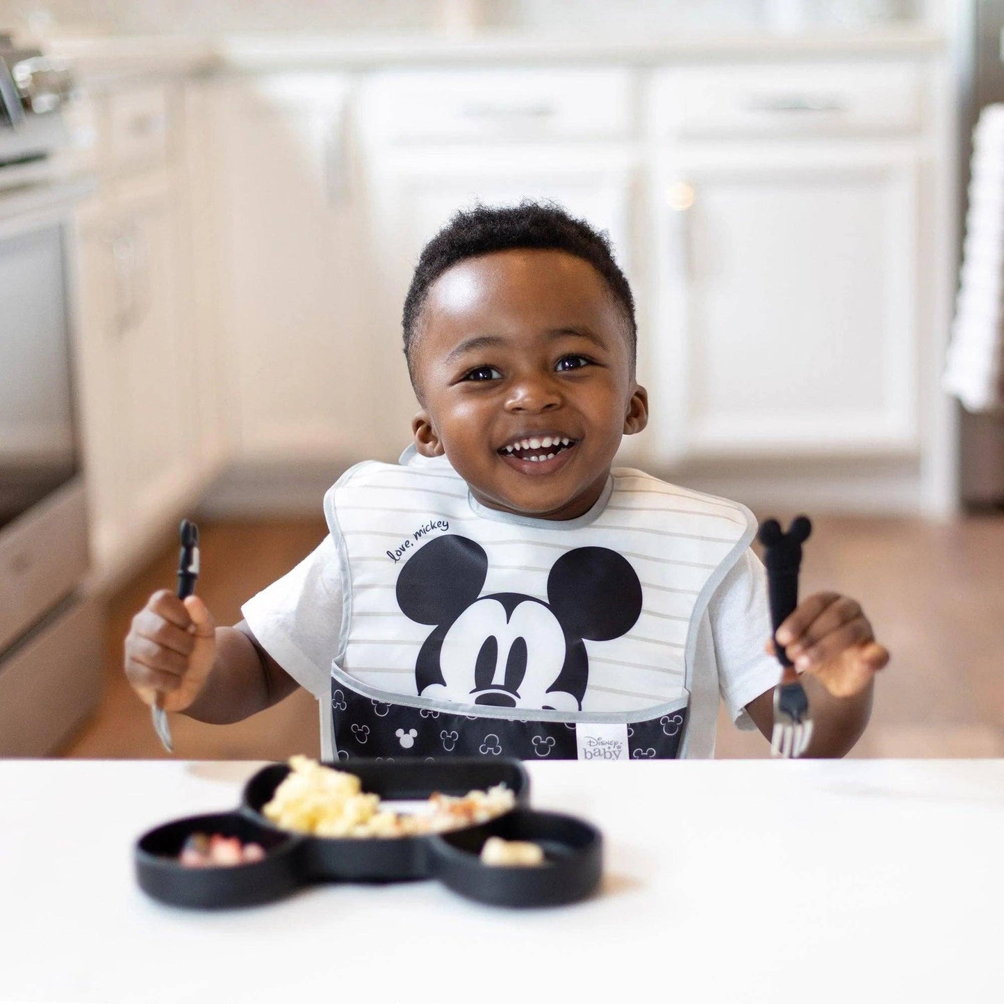 Bumkins Spoon + Fork: Mickey Mouse