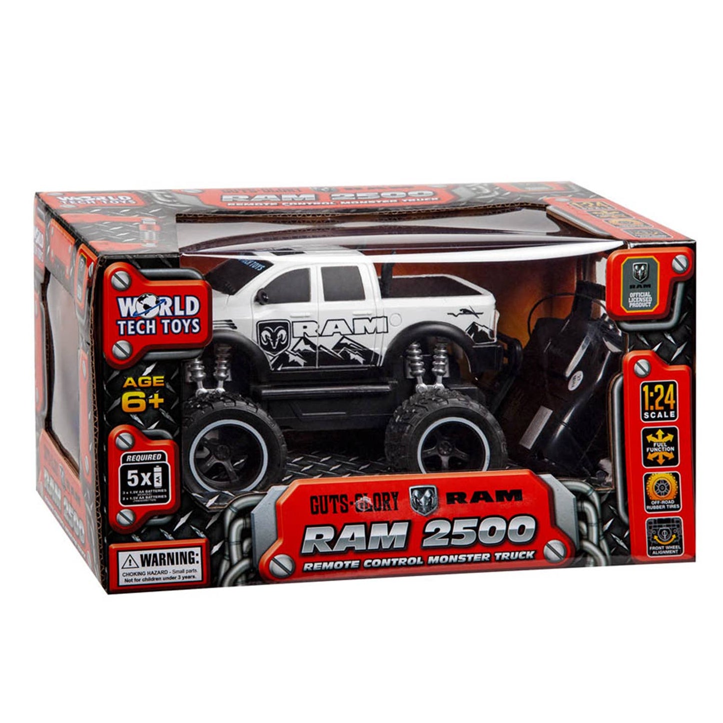 1:24 Remote Control Ram 2500 RTR  Electric RC Monster Truck