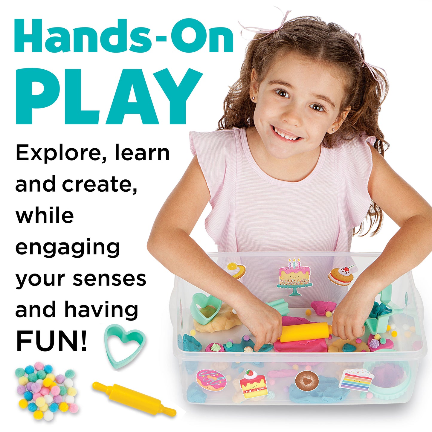 Faber Castell Sensory Bin Bake Shop Activity Bin for Kids