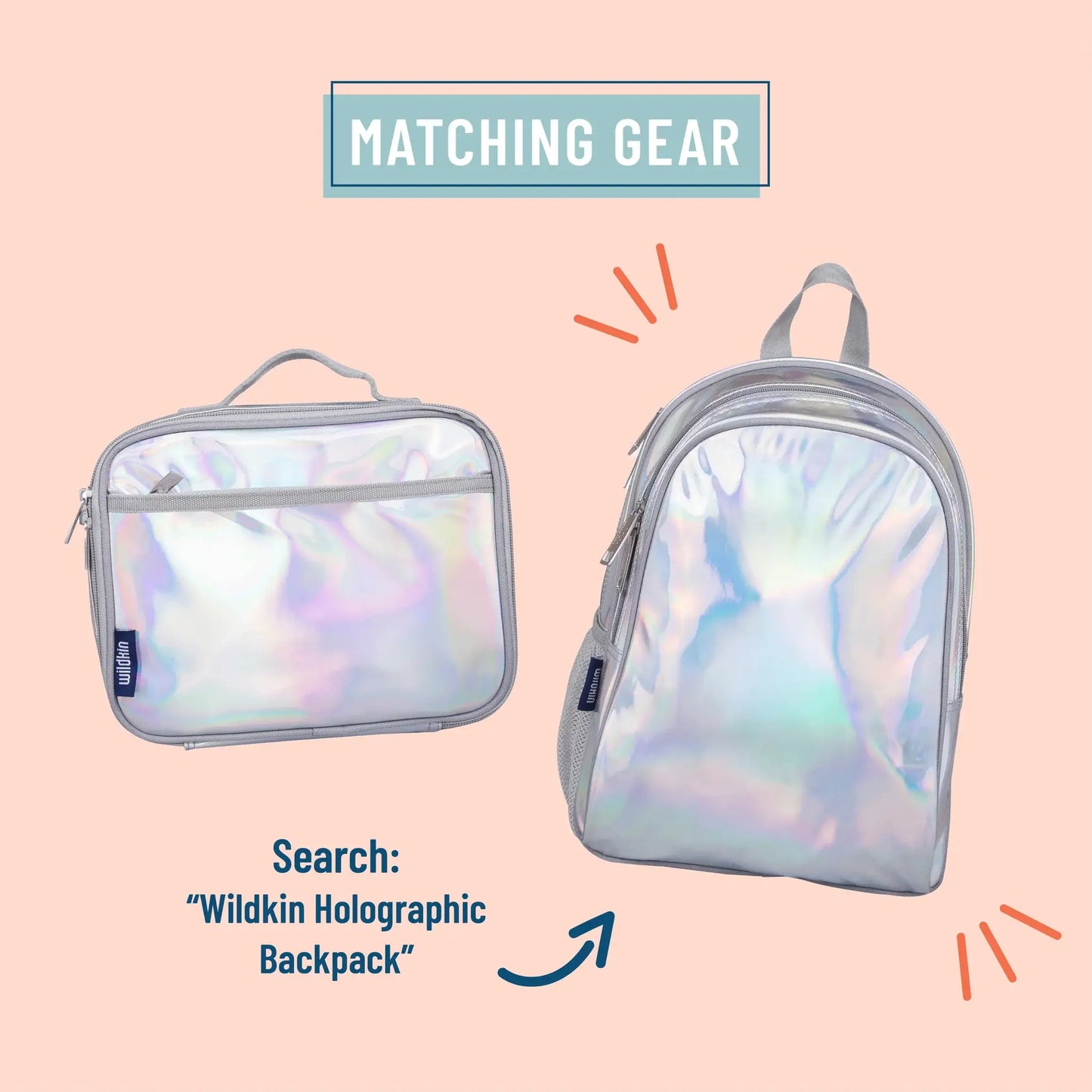 Wildkin Holographic Lunch Box