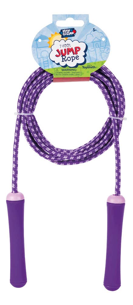 Toysmith Playground Classics 7' Jump Rope, Assorted Colors