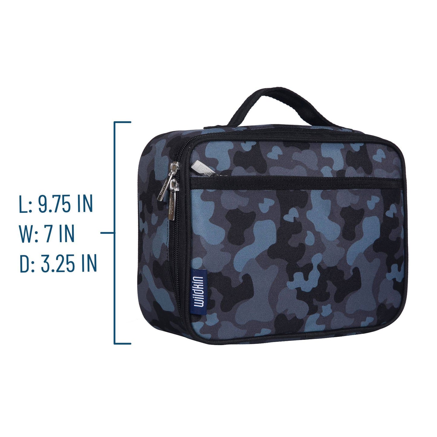 Wildkin Black Camo Lunch Box