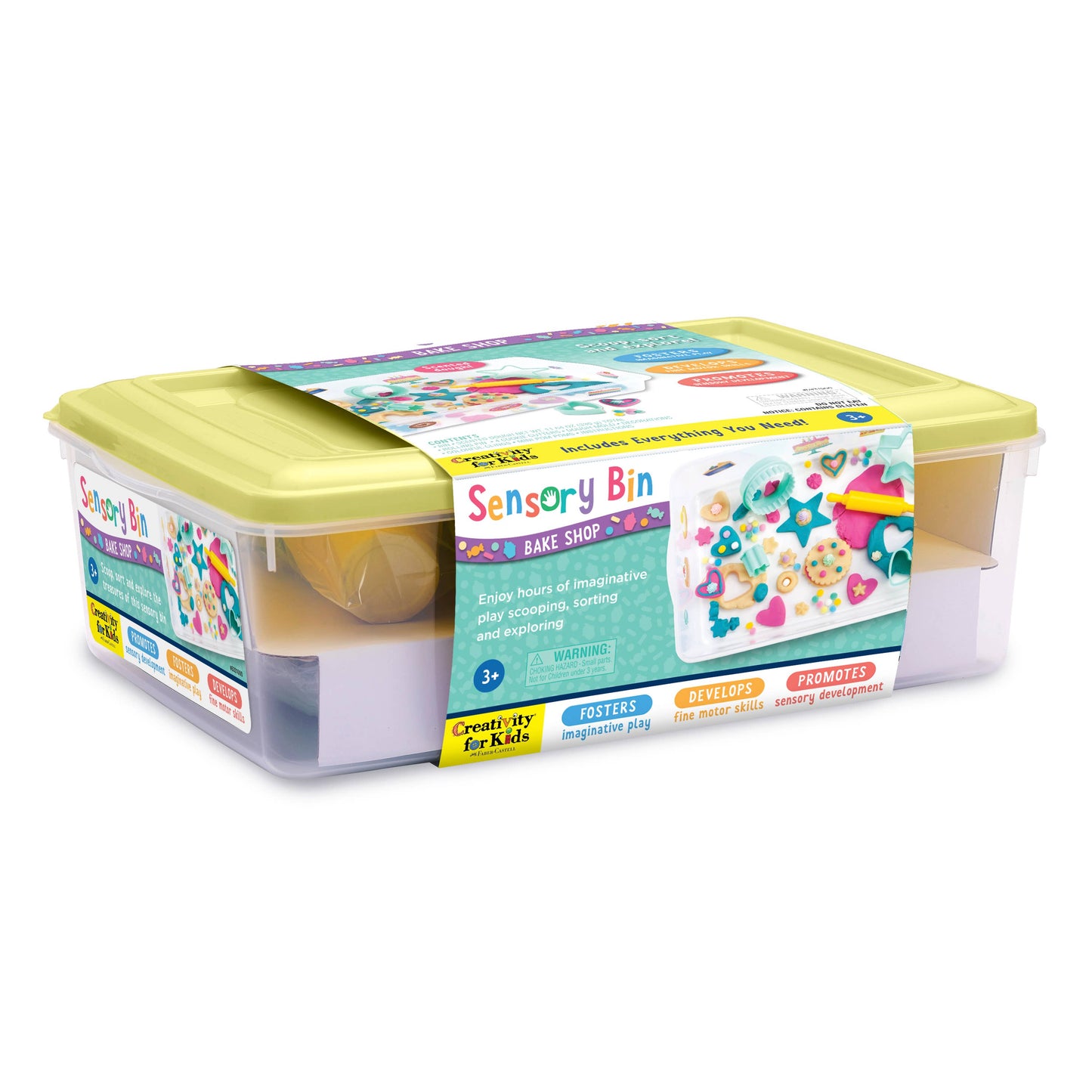 Faber Castell Sensory Bin Bake Shop Activity Bin for Kids