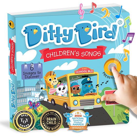 Ditty Bird Sound Book: Children´s Songs- BESTSELLER - EASTER