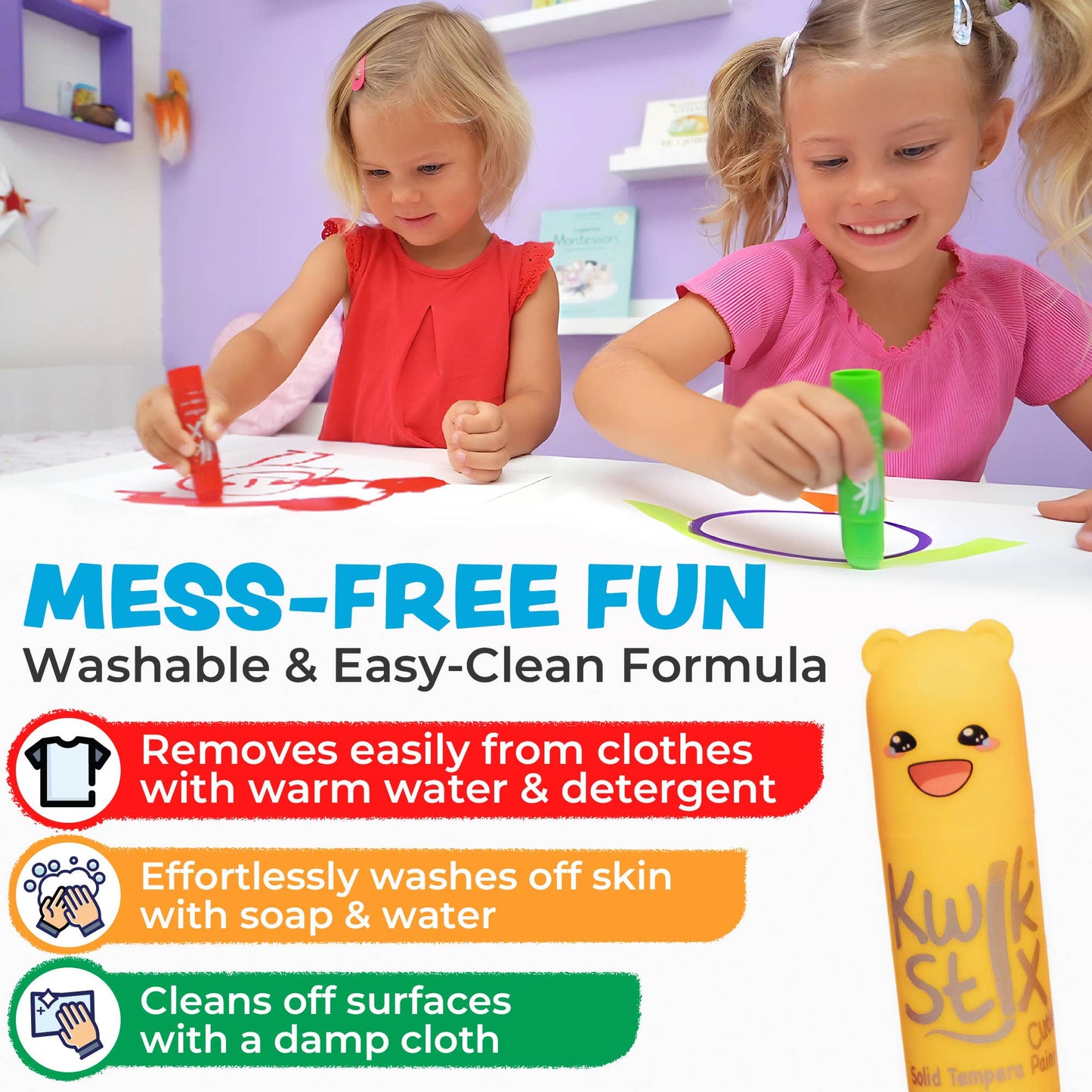 Kwik Stix Cuties - 12 Colors TPG-684