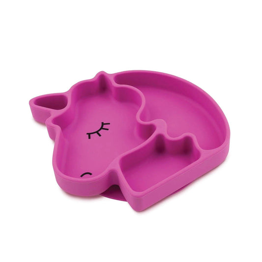 Bumkins Silicone Grip Dish Special Edition: Unicorn