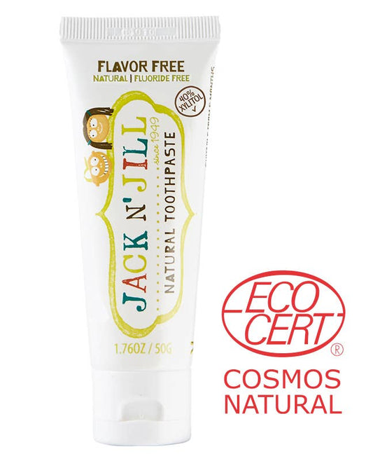 Jack N' Jill Natural Certified Toothpaste Flavor Free 50g