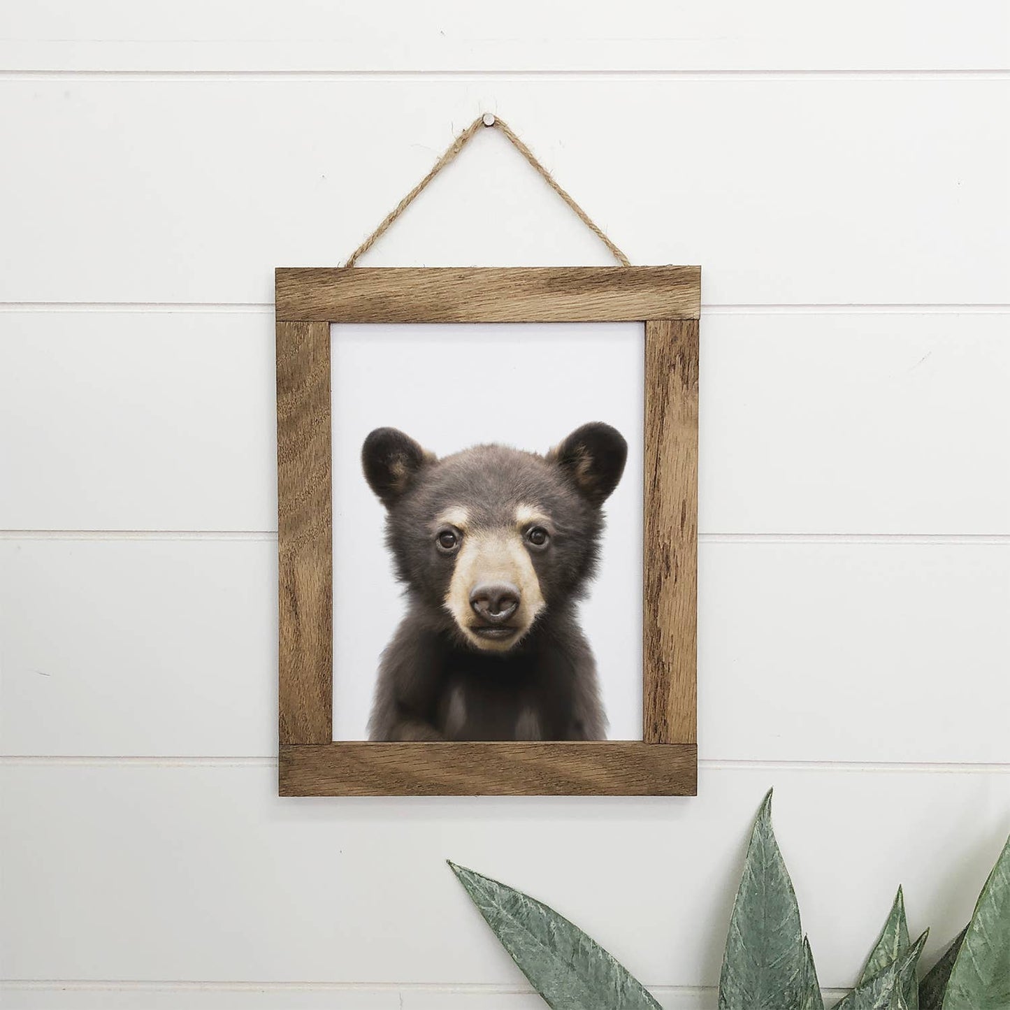 Hangout Home Baby Bear Wood Sign