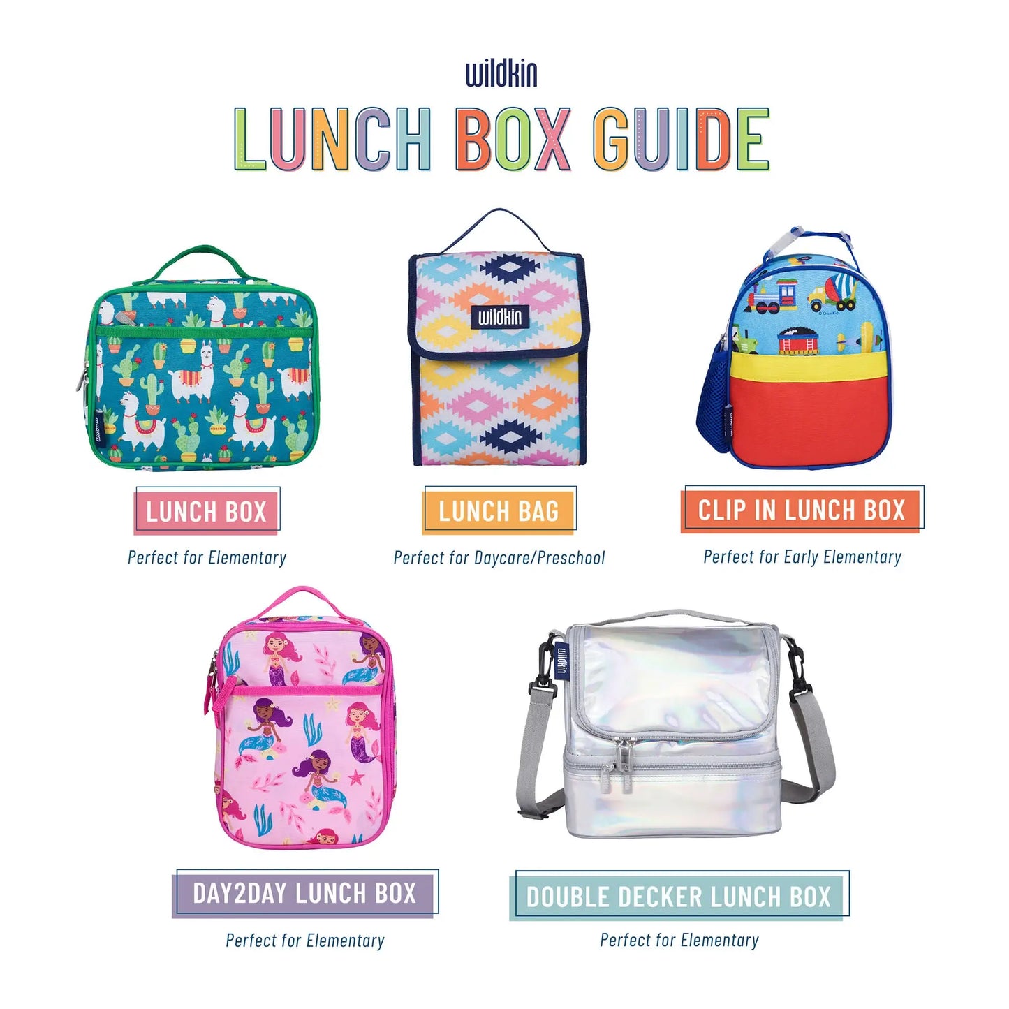 Wildkin Holographic Lunch Box