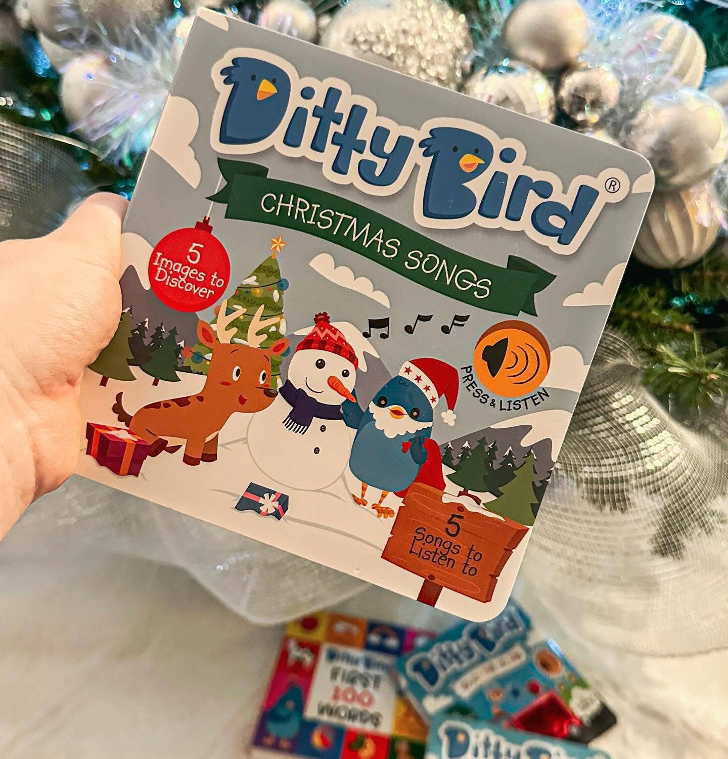 Ditty Bird Baby Books Christmas songs - Stocking stuffer