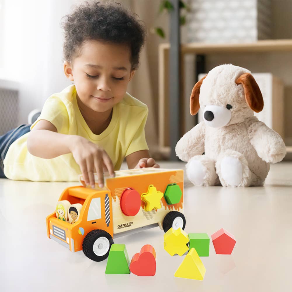 Leo & Friends Shape Sorting Dump Truck