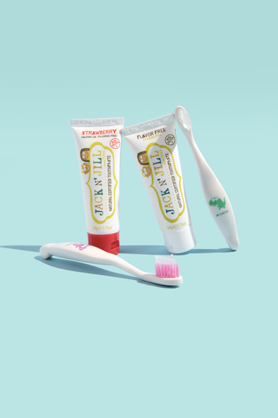 Jack N' Jill Natural Certified Toothpaste Flavor Free 50g