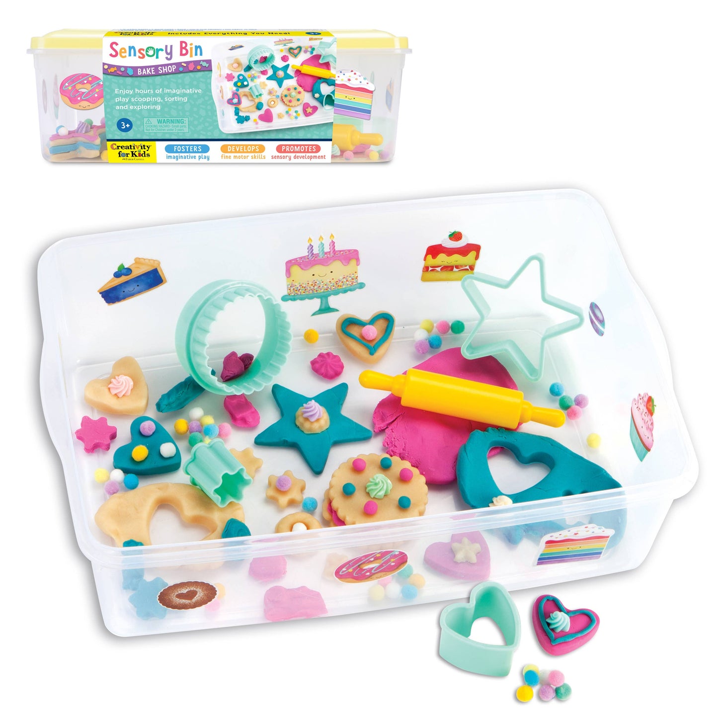 Faber Castell Sensory Bin Bake Shop Activity Bin for Kids