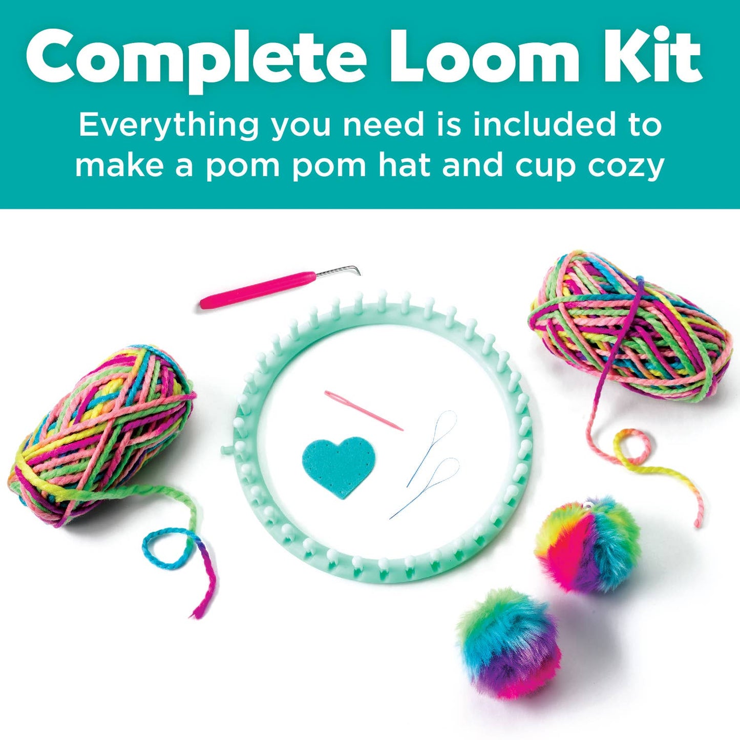 Faber Castell Quick Knit Loom - DIY Craft Kit for Kids