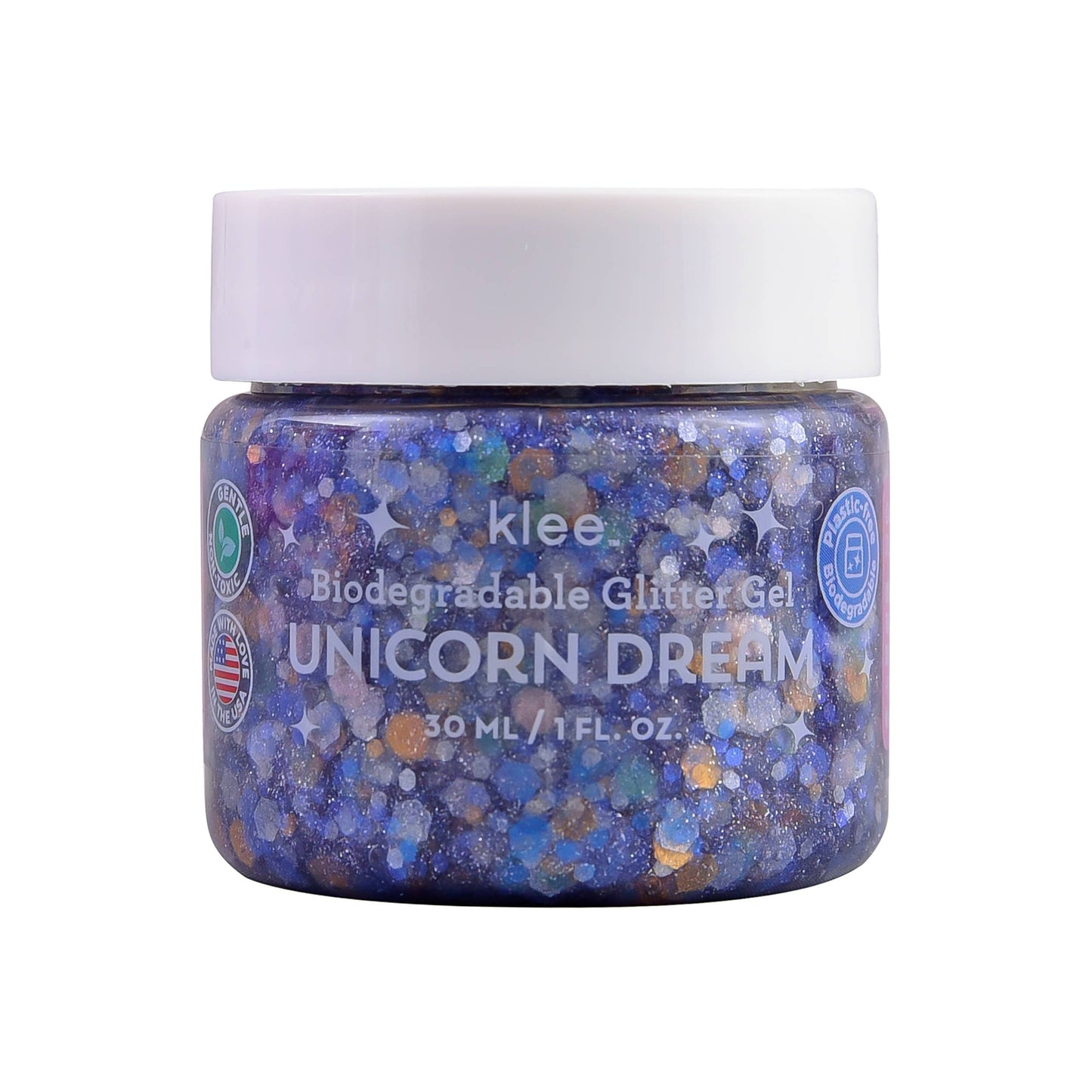 Klee Unicorn Dream - Klee Biodegradable Glitter Gel,  1 oz