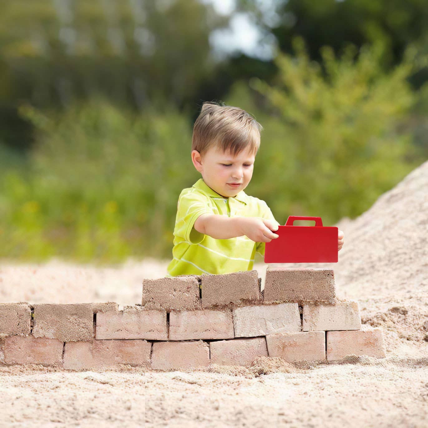 Fun Little Toys 4 Pcs Snow Fort/Sand Castle Building Blocks